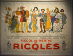 Affiche menthe Ricqlès