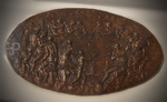 Le banquet des Dieux ou les noces de Psyché et de l'Amour, Della Porta. Plaque de bronze, 1540