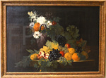 Le Lorrain, Louis-Joseph. NM de fleurs et de fruits. 1743. MBA Caen.